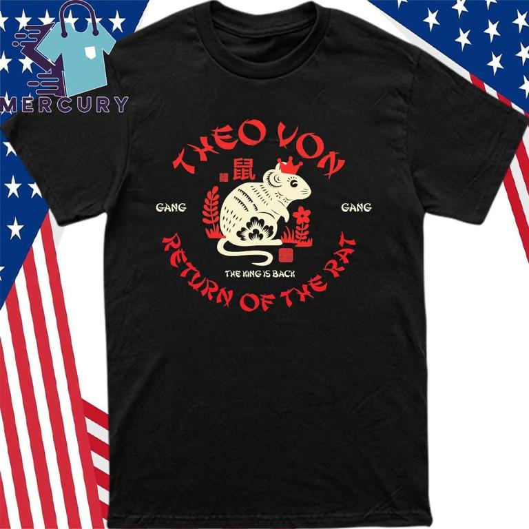 Theo Von Chinese Rat T-Shirt Unisex T-Shirt L