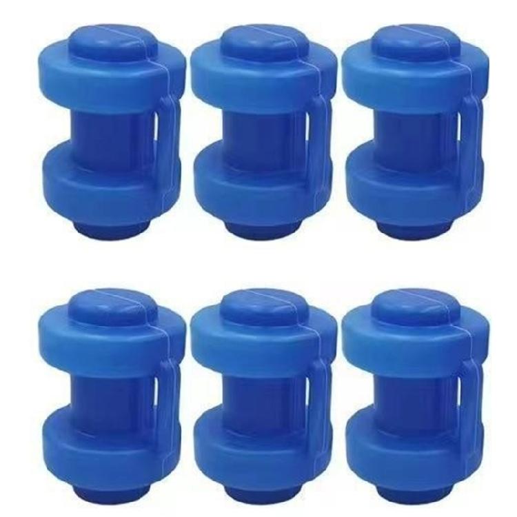 

6Pcs Wear Resistant Trampoline Tube Caps Trampoline Poles Caps, Trampoline Rod Caps for Enhances Safety and Longevity 1