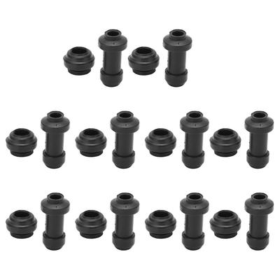 Set da 10 Copripolvere Pinza Freno a Disco Moto Lungo Corto Alta Precisione Gomma Universale