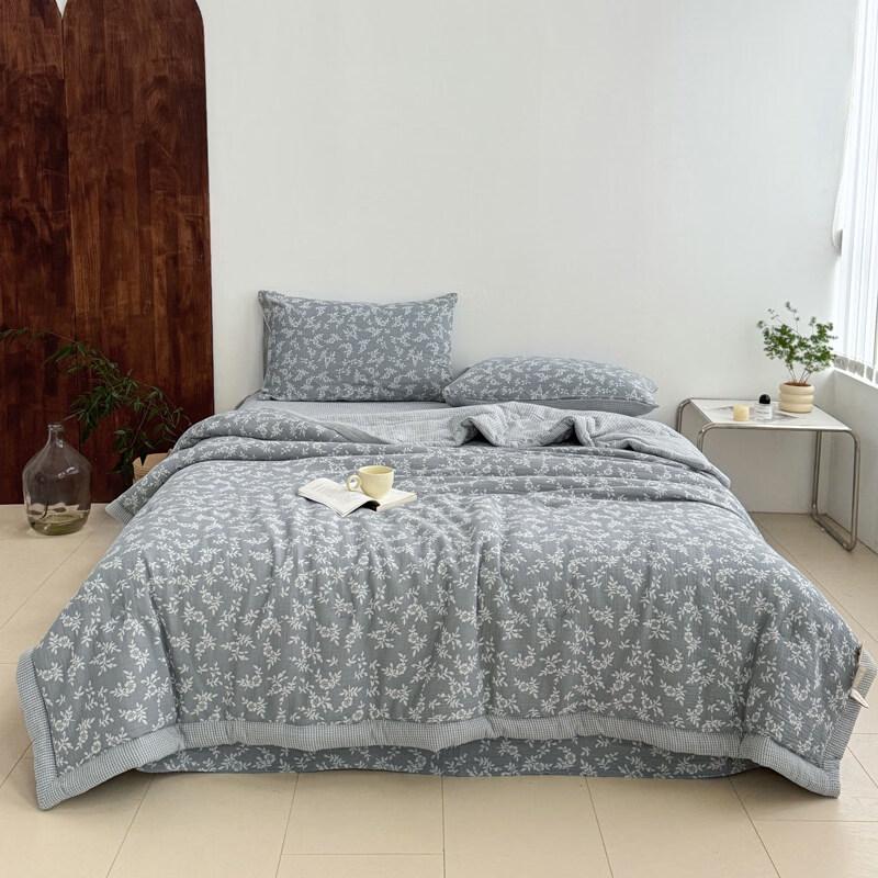 

Tri-polar Breathable Cotton Soy Fiber Summer Quilt