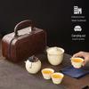 Wang Xiangrui Portable Ceramic Travel Tea Set