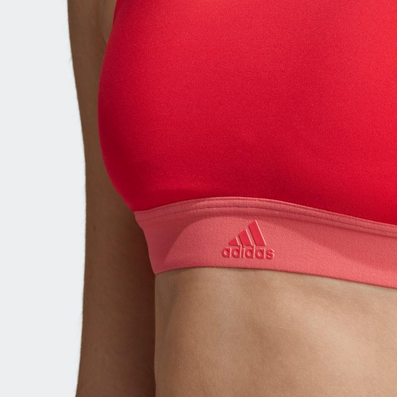 Adidas Drst Cup Size Medium Intensity Fitness Training Sports Bra Women underwear Bright-Red DT2762