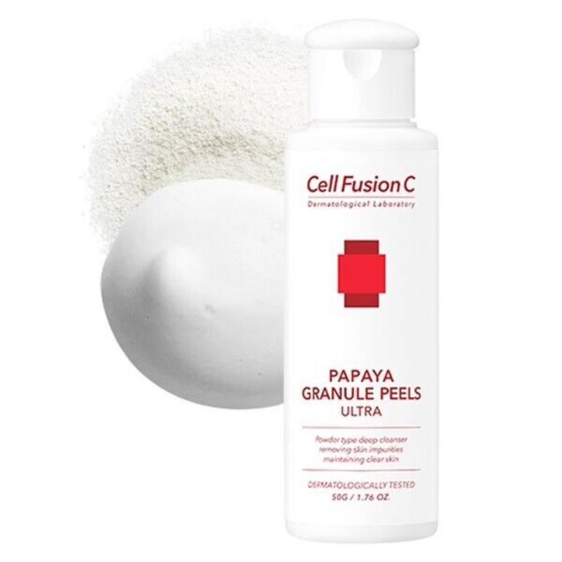 Cell Fusion C Папайя Гранулы Пилинг Мягкая Ультра Очищающая Пудра 50г 50g