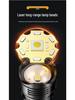 Rechargeable White Laser Flashlight: Strong Light, Long Battery, Drop-Resistant, Zoom Focus, Portable, Outdoor & Super Bright