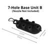 5/7Pcs Color-Coded Pressure Washer Nozzles Kit, 1/4" Quick Connect Spray Tips with Holder Base for Car Home Cleaning