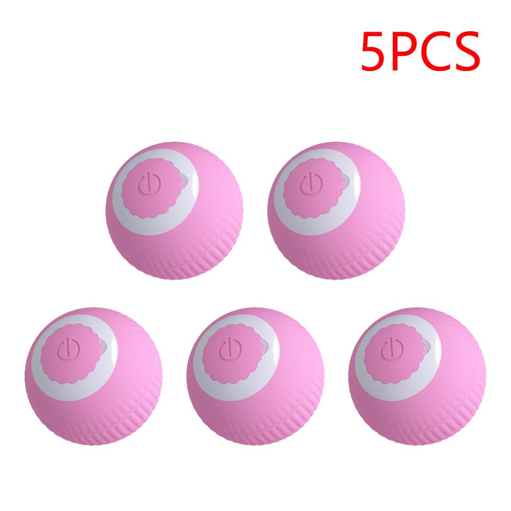 Smart Cat Toys Rolling Ball Rechargeable Electic Interactive Toys for Cats Training Self-moving Funny Puppy AccessoriesPet Toys
