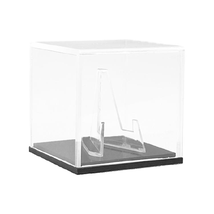 Multipurpose Acrylic Display Box Clear Rings Display Case for Rings and Picks Suitable for Jewelers and Collectors