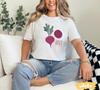 Plus Size Summer Womens Vintage Beet Graphic TShirt Cotton Breathable Stylish Versatile Street Style
