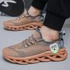 Spring and summer new large size casual sports running shoes breathable and lightweight net shoes dad shoes