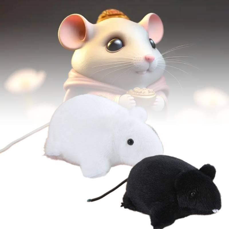 Rat Plush Toy Cartoon Animals Fill Doll Xmas Gift Room Ornament Birthday Present