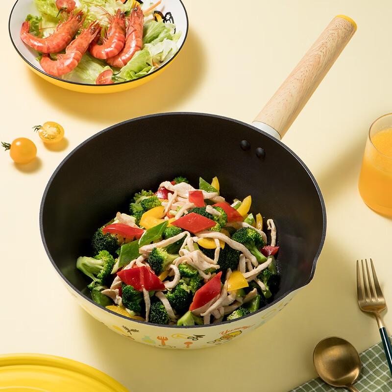 Chuda Huang 28cm Ducky Series Non-stick Wok
