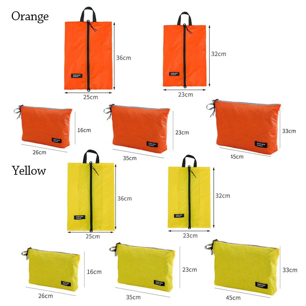 Silikonbeschichtete Gepäckaufbewahrungstasche Ultraleichte Multifunktionale Reise-Organizer-Tasche Reißverschlusstasche Nylon Gepäck Unterverpackungstasche