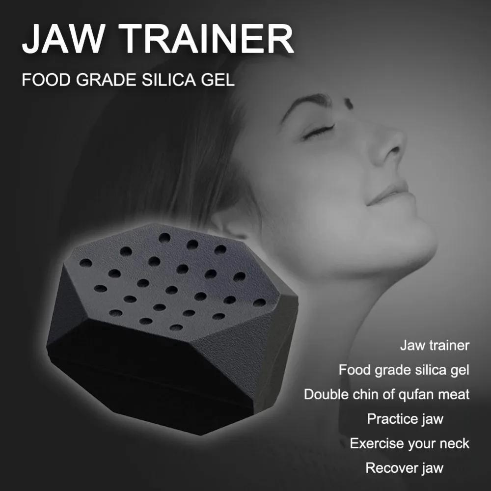 Facial Jaw Exerciser Gym Fitness Ball Jaw Muscle Training Double Chin Reducer Neck Face Slimming Mouth