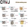 SLR Camera Tripod/Monopod Head Adapter: 1/4 To 3/8 Screw Nut Cap.