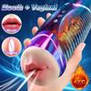 2022 New Automatic Masturbator for Men Soft Mouth Blowjob Sucking Cup Vaginal Warming Male Masturbator Adult Tools 18+ Sex Toys
