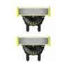 Philips - lot de 2 lames rasoir pour rasoir tondeuse oneblade - qp420.50