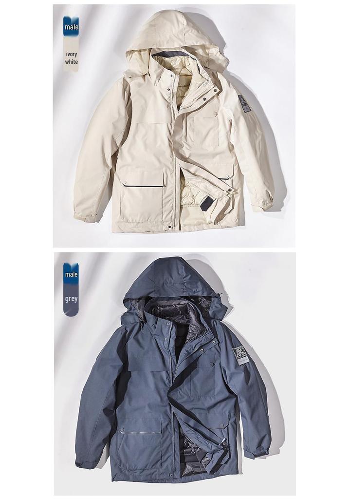Unisex Windproof Waterproof Workwear Jacket: Multi-functional and Cold-Resistant for Mountaineering