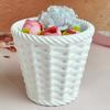 Flexible Silicone Candle Mould For Customes Basket Weave Creation Craft Supplies And Decorative Item Crafting