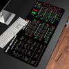 Stock Market XXL Mouse Pad 900x400 Chart Pattern Mousepads Keyboard Gaming Desk Mat Mice Computer Accessories Mouse Mat Carpet