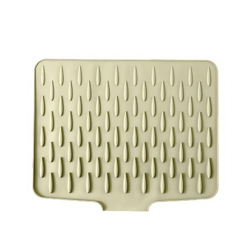 Non-slip Silicone Drainage Mat Foldable Sink Placemat Tableware Drainer Pad Kitchen Tableware