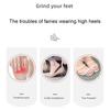Women Forefoot Pad Pain Relief Insert Half Size Insoles Non-slip Cushion Shoe Breathable Sweat Absorbing Foot Pads for Shoes