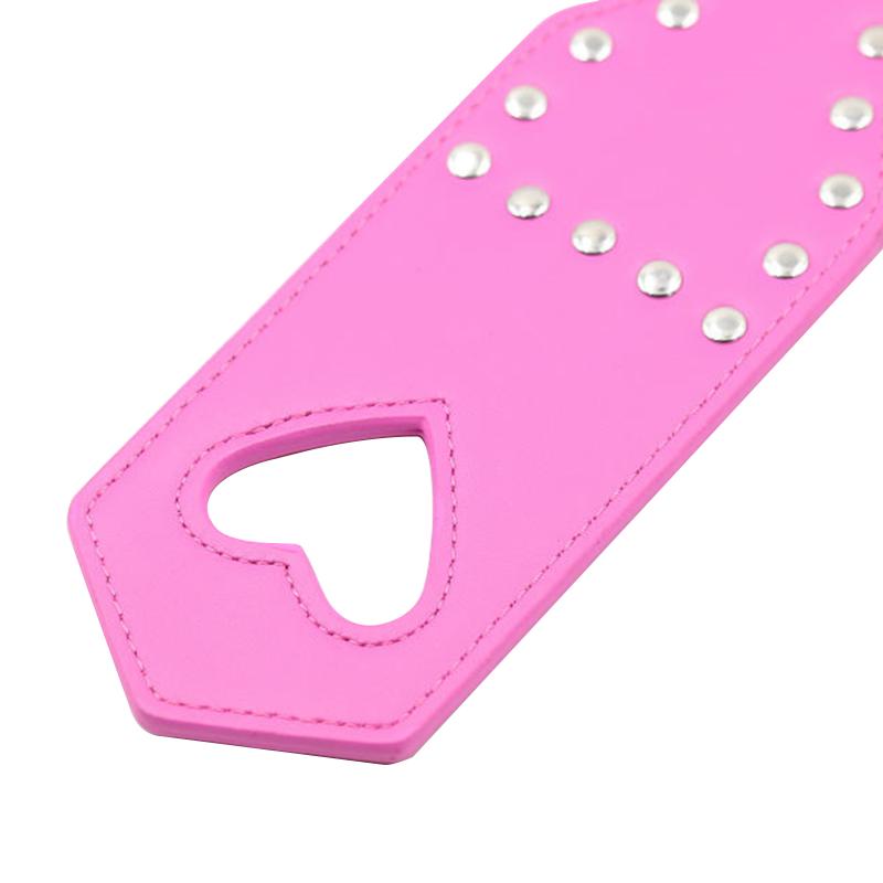Fetish Spanking Paddle Heart Whips Flirt Slave Bondage Boutique Studded Punk Sex Toys For Women Adult Couples Game