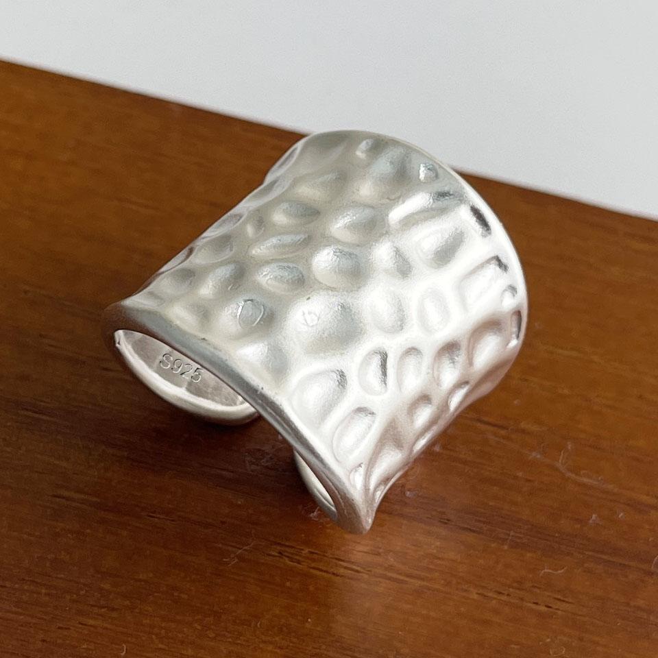 Pierścionki ze srebra 925 dla kobiet Geometryczna Delikatna Biżuteria Palec Regulowany Szeroki Błyszczący Pierścionek Na Imprezę Prezent Urodzinowy