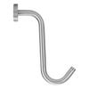 NPT1/2 High Rise Shower Arm SShape Shower Head Extension Arm Bathroom Accessory