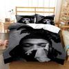 Nuevo Juego de Cama XO The Weeknd Individual Twin Completo Queen King Size Juego de Cama Aldulto Niño Dormitorio Fundas Nórdicas Estampado 3D Juego de Sábanas