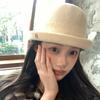 Womens Wool Blend Floppy Brim Hat Vintage Hepburn Style Beret Cap Elegant Face-Framing Wide