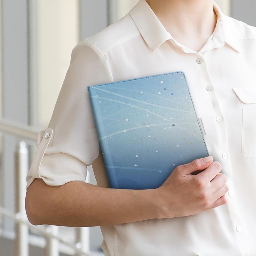 Igcase Fire HD 8 Released In Dedicated Notebook Type Direct Pasting Star Starry Sky 001735 (8th Generation, 2018) Case, Cover, Type,