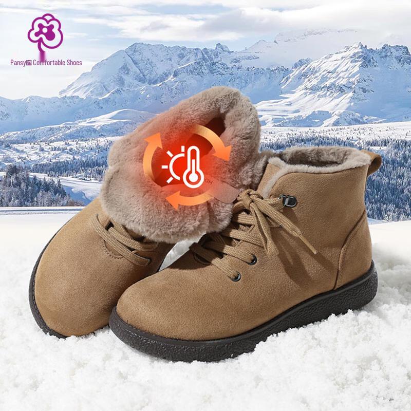Pansy Women s Fleece-Lined Winter Ankle Boots EU 36