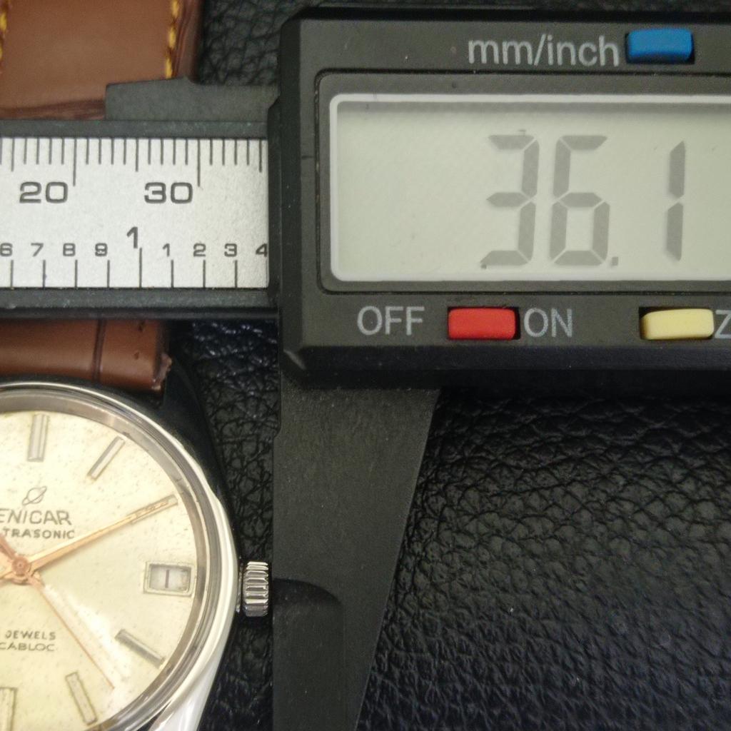 HAND-WINDING VINTAGE ENICAR ULTRASONIC SWISS MENS ORIGINAL DIAL WATCH A703795-1