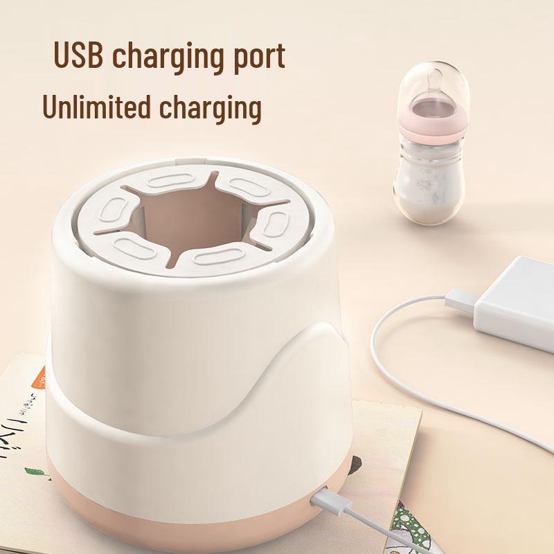 Portable Three-Speed Automatic Milk Shaker with Timer and Insulation