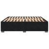 Bed Frame without Mattress Black 200x200 cm Velvet