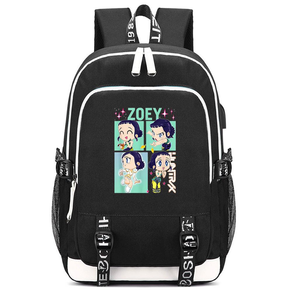 Anime Cute K-Pop Demon Hunters Printed Large Capacity Backpack for Teenger Student Girl Boy Schoolbag Bookbag Kid Gift Women Waterproof Travel Bag