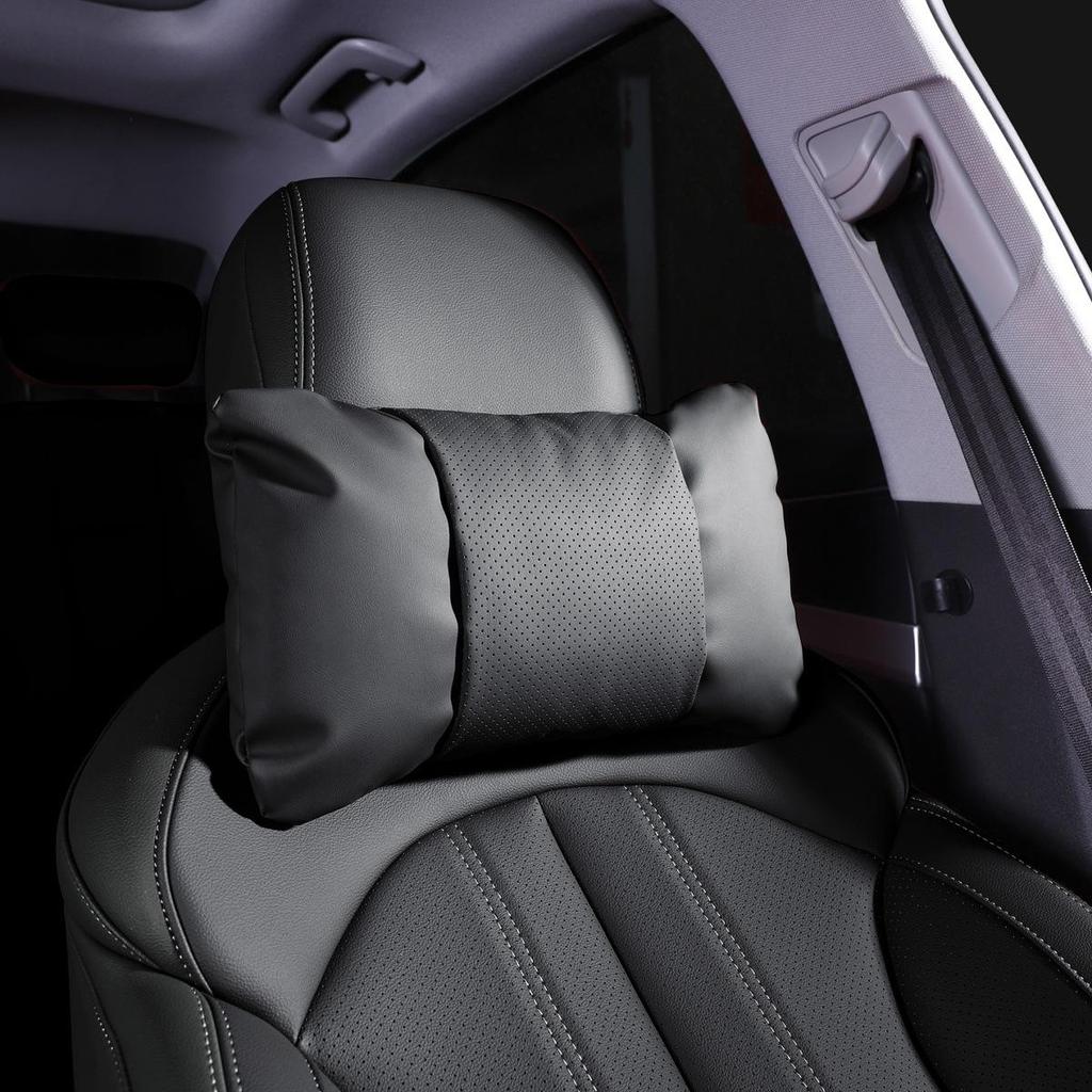 Leather Headrest Cover for Buick GL8, Encore Plus, Lingshang E5, Avia, Regal, Lu Zun, Angke Qi, and Century