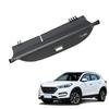 Kofferraumabdeckung - Hyundai Tucson 2016-2020 (LA7) - Schwarz - Aluminium-Stützen - Wasserdichter Stoff-Markise