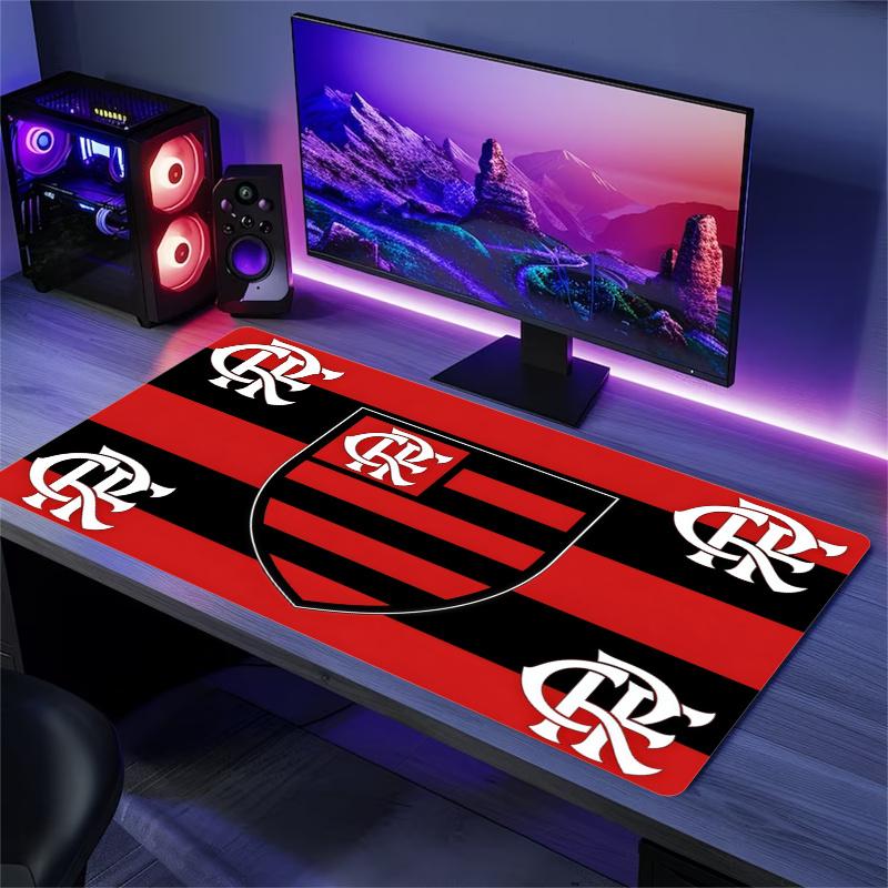Flamengo Color Mouse Pad Large Gaming Table Cushion Non-slip Laptop Tablet Big Mousepad XXL Mat Mini PC Playmat With Lock edge