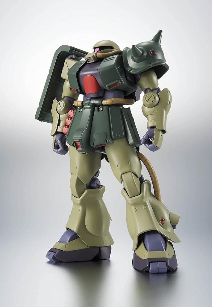 TAMASHII NATIONS ROBOT Spirits Mobile Suit Gundam 0080 War in the Pocket Zaku II Kai Figura móvil pintada de 125 mm [SIDE MS] MS-06FZ ver. ANIMO