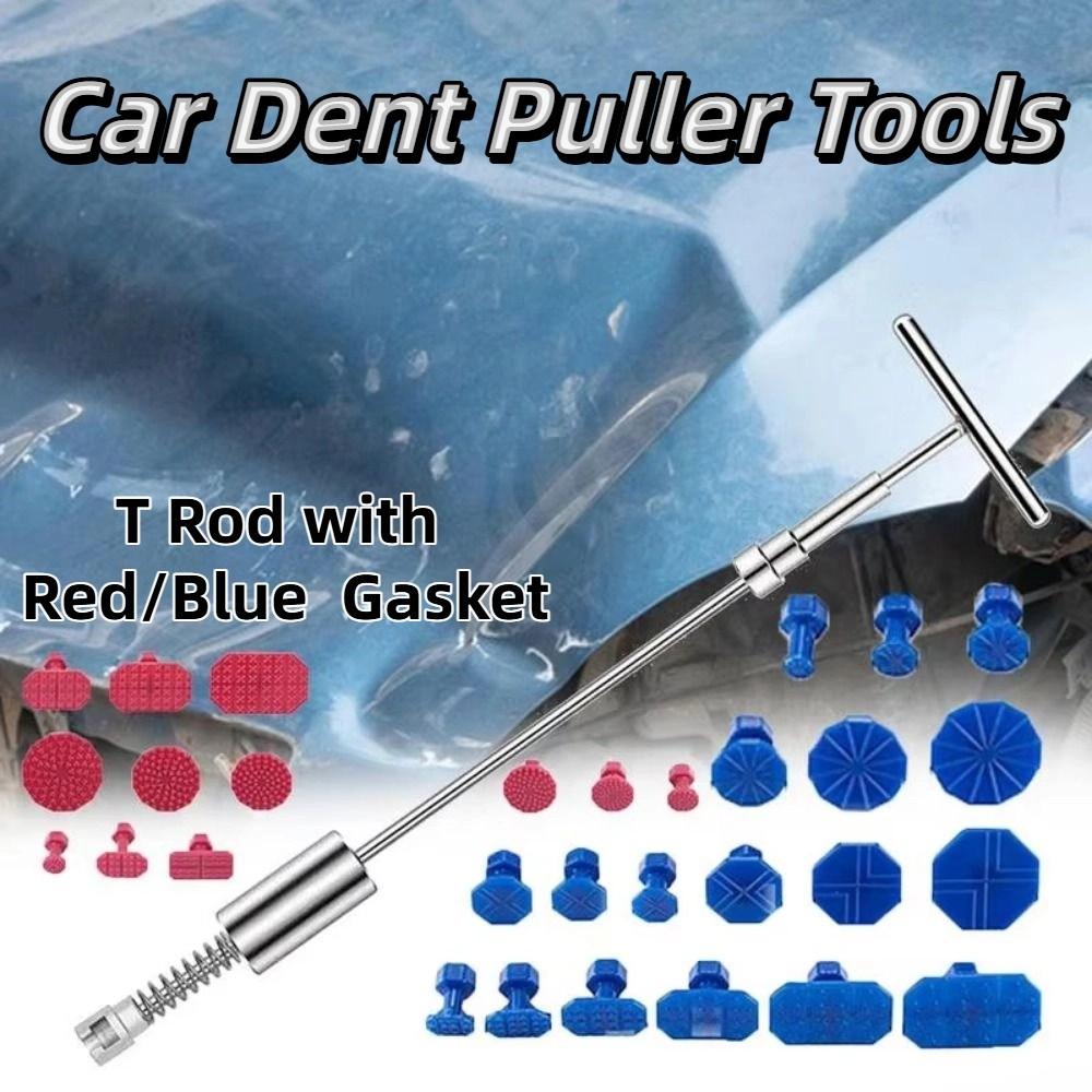 T Rod Car Dent Puller Tools with Gasket Car Dent Remover Car Dent Repair Kit Auto Body Repair