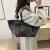 Fashion Leopard Wings Handbag 2025 New Large Capacity Trend Leisure Commuting Brand Luxury Underarm Shoulder Tote Bag For Women