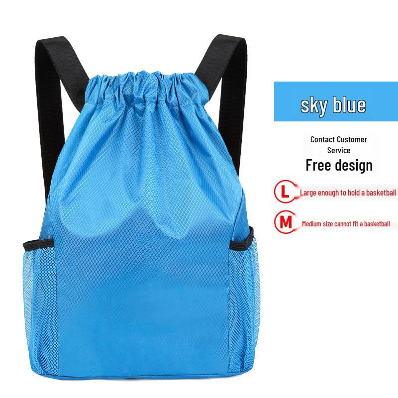 Portable Fitness Drawstring Backpack for Sports, Training, and Events