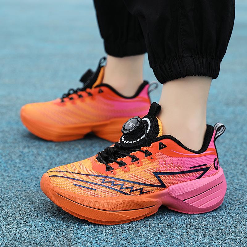 Summer Running Shoes Children's Running Shoes Students Newborn Teenagers Test Shock Absorption Lightweight Ultra-light