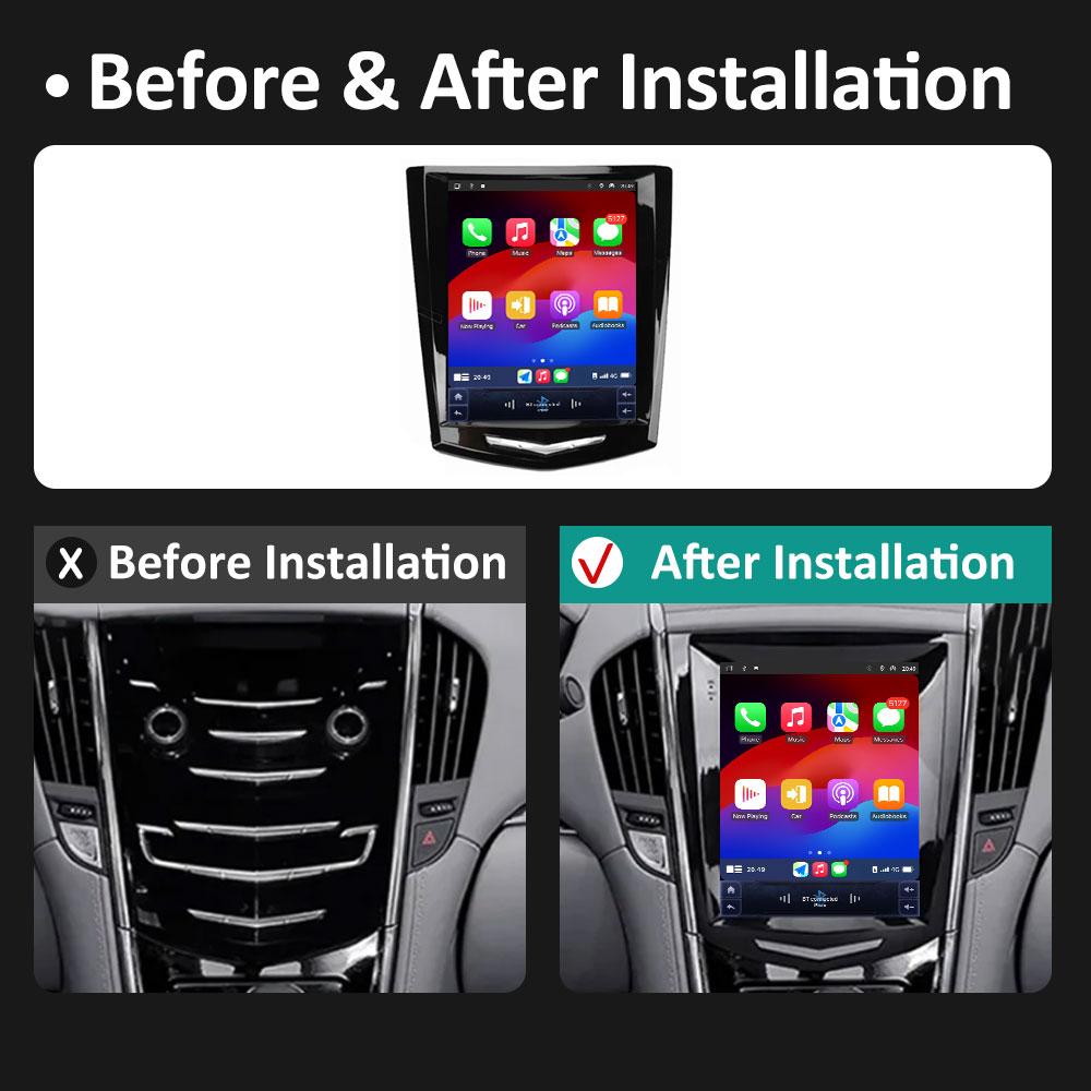 Smart System Autoradio Car Radio for Cadillac ATS XTS CTS SRX 2013 2014 2015 2016 Video Player Navigation GPS Accessories WIFI