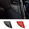 Real Carbon Fiber Sticker For Cadillac ATS ATS-L Car Engine Start Stop Button Cover Sticker Car Interior Decoration Accessories