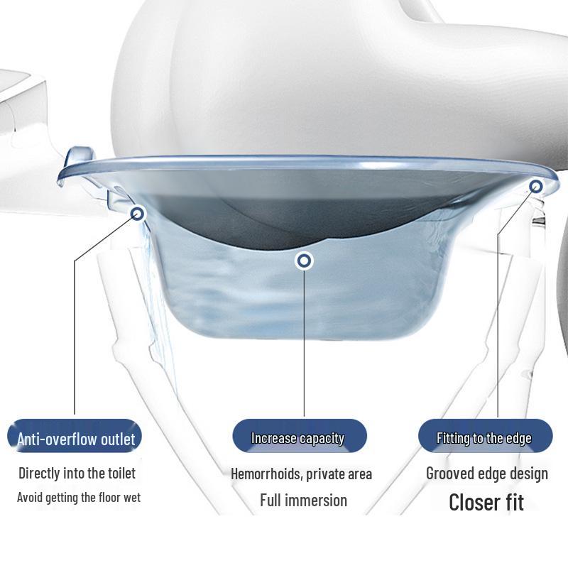 Comfort Bidets for Men, Women, and Pregnancy - No Squatting Needed, Ideal for Maternity Use and Hygiene Care with Fumigation