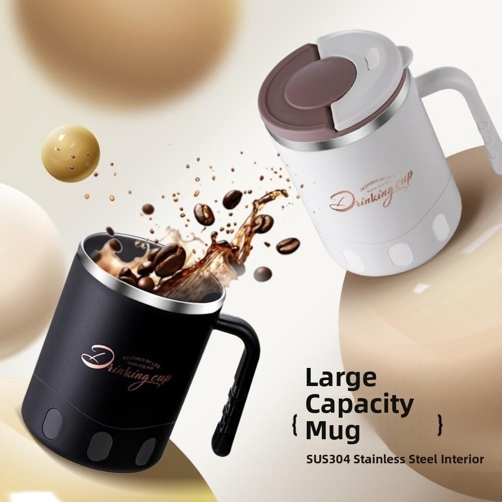 Heat-resistant Milk Coffee Cup 580ml Thermal Mug Drinking Cup Insulated Mug  Tea Milk