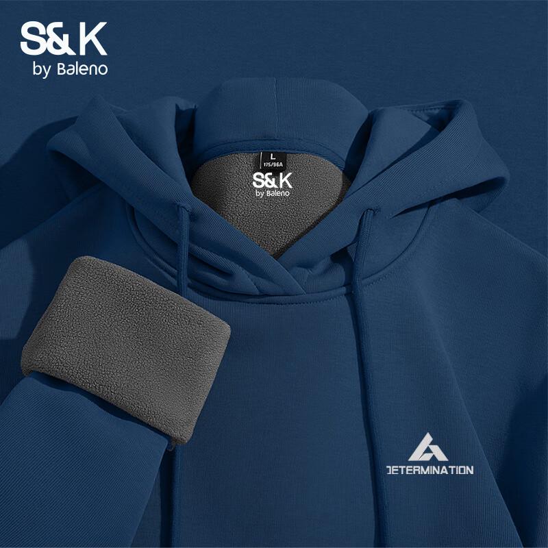 

Baleno Men s S&K Series Fleece Lined Hooded Sweatshirt 3XL