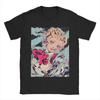 Classic Anime Character Printed T-shirts Summer Pure Cotton Men's and Women's T-shirts Short Sleeves Autumn and Winter Innerwear